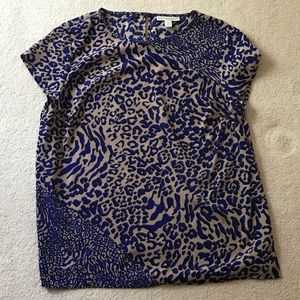 Leopard print blouse